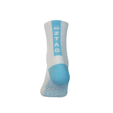Load image into Gallery viewer, SOCK GRIPAZ BEAM WHITE/SKY 7-11

