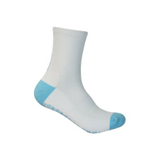Load image into Gallery viewer, SOCK GRIPAZ BEAM WHITE/SKY 7-11
