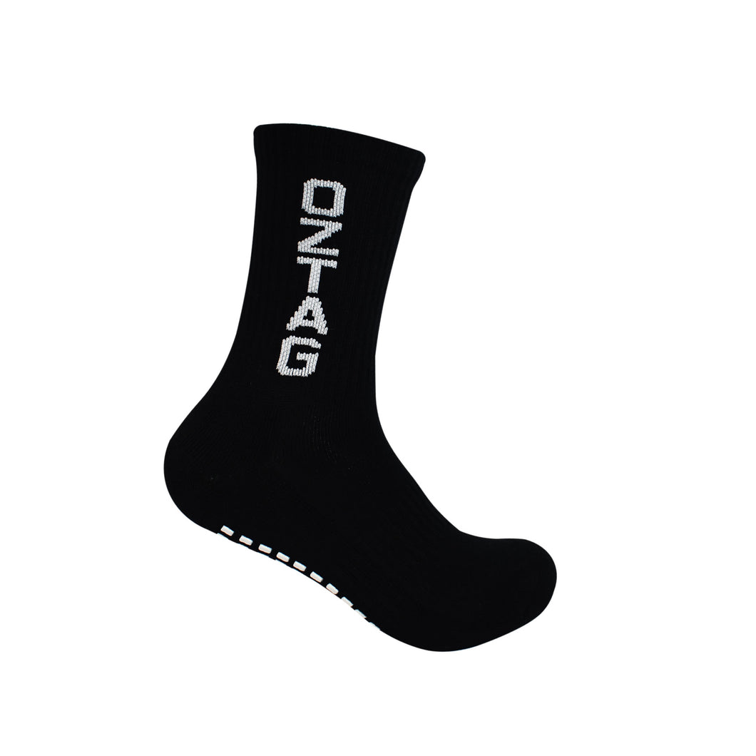 SOCK GRIPAZ BLACK MONO 2-7