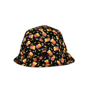 SOFT PEAK BUCKET HAT 5 PANEL FRIES GET TRIES