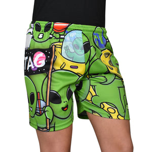 LITTLE GREEN MAN SHORTS