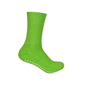 SOCK GRIPAZ NEON GREEN 7-11