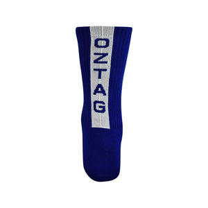 SOCK GRIPAZ ROYAL/BLK 2-7