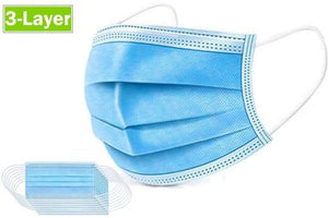 3 PLY DISPOSABLE MASKS (PACK OF 50)